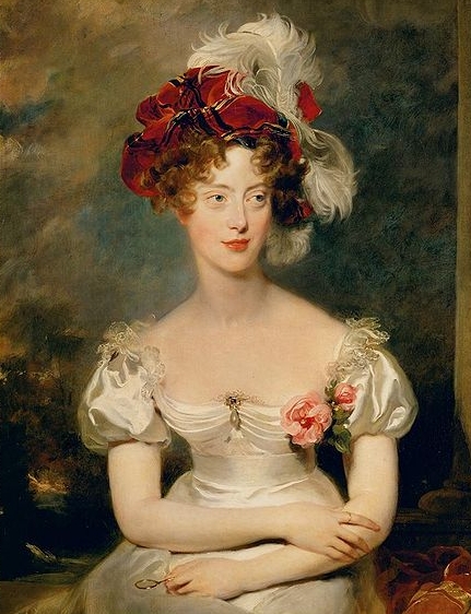 Portrait of Princess Caroline Ferdinande of Bourbon